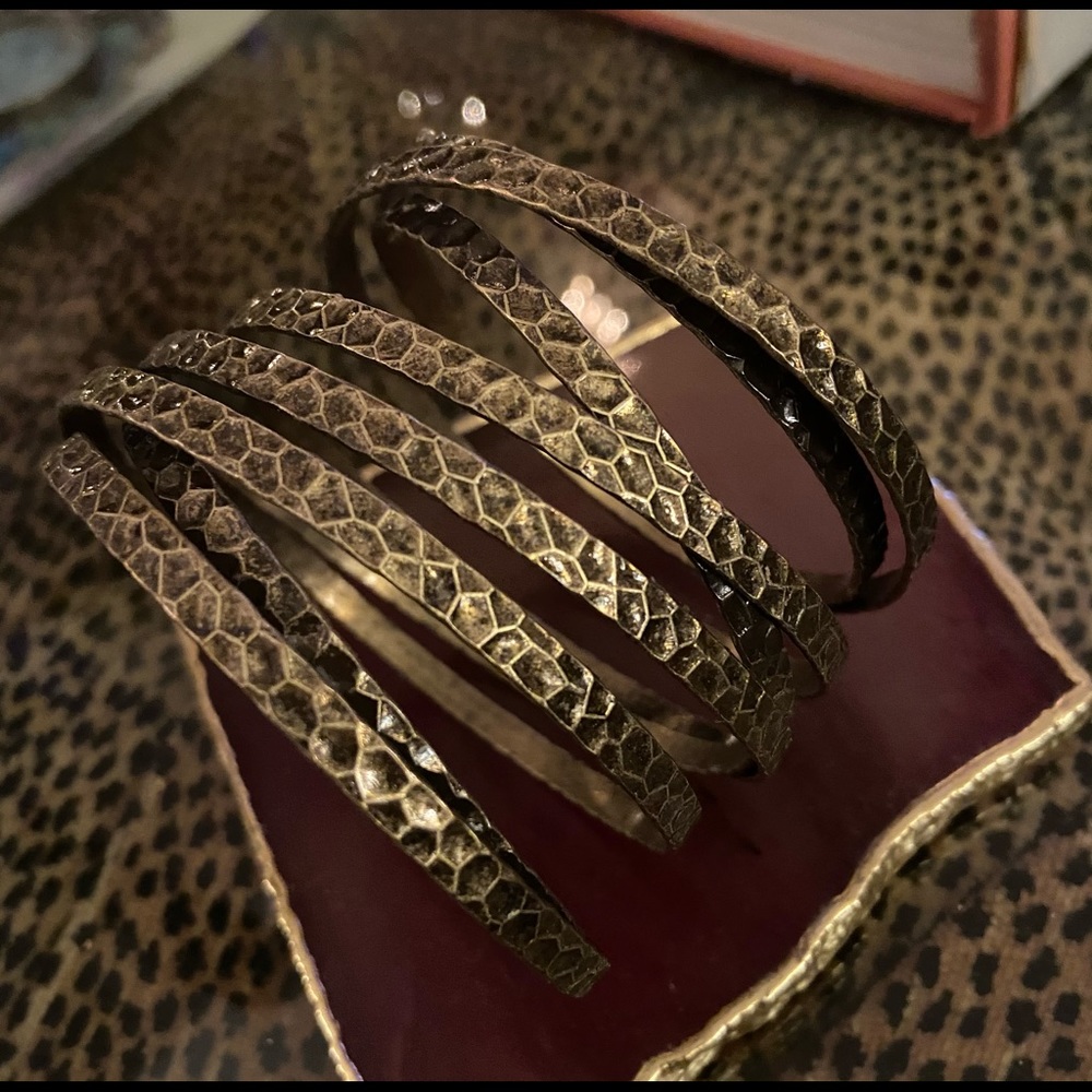 Cuff Bracelet Made of Metals
